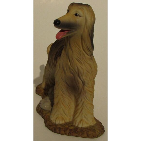 Afghan Hound vintage porcelain figure dog puppy - Picture 3 of 7